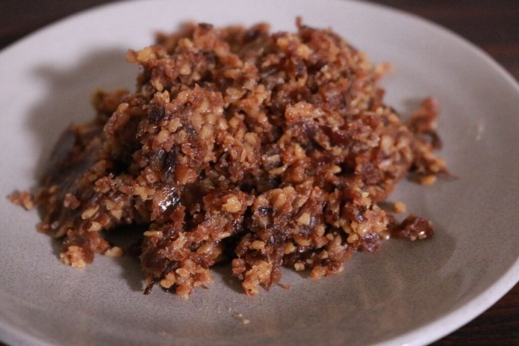 黒豆味噌完成6か月後の様子