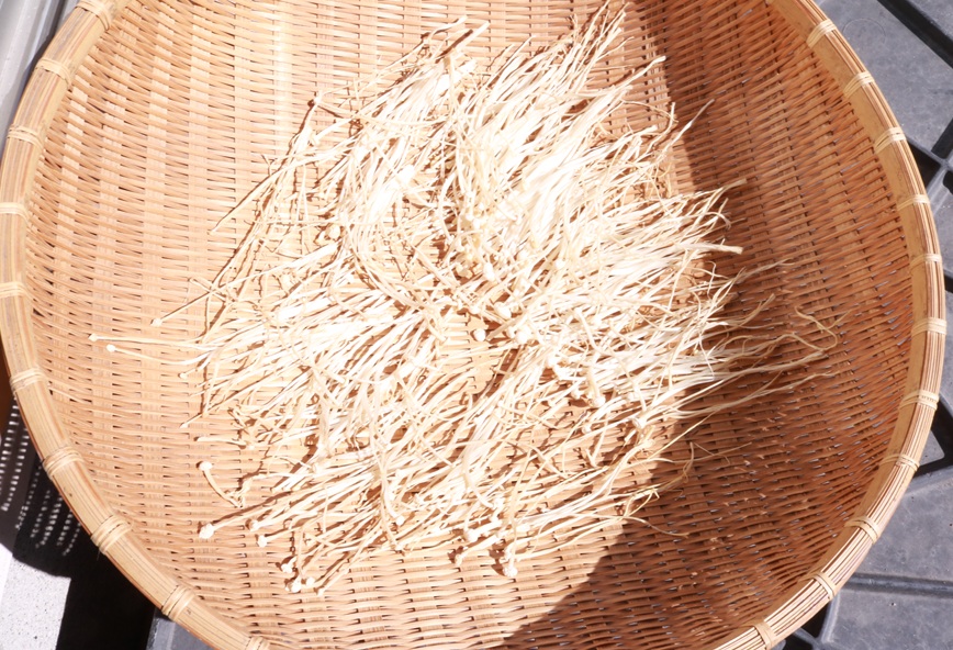 天火干し野菜　エノキダケ